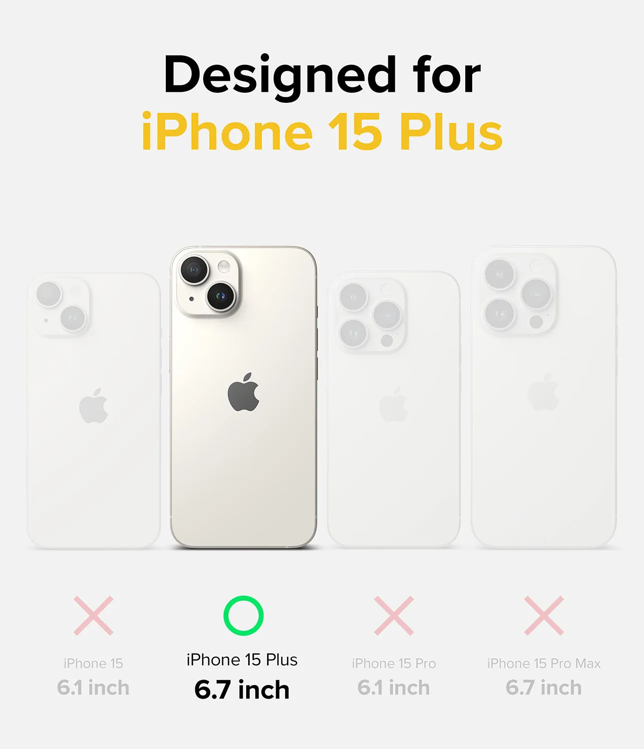 Doorbuster iPhone 15 Plus Case | Onyx Design  Last Few Pieces!
