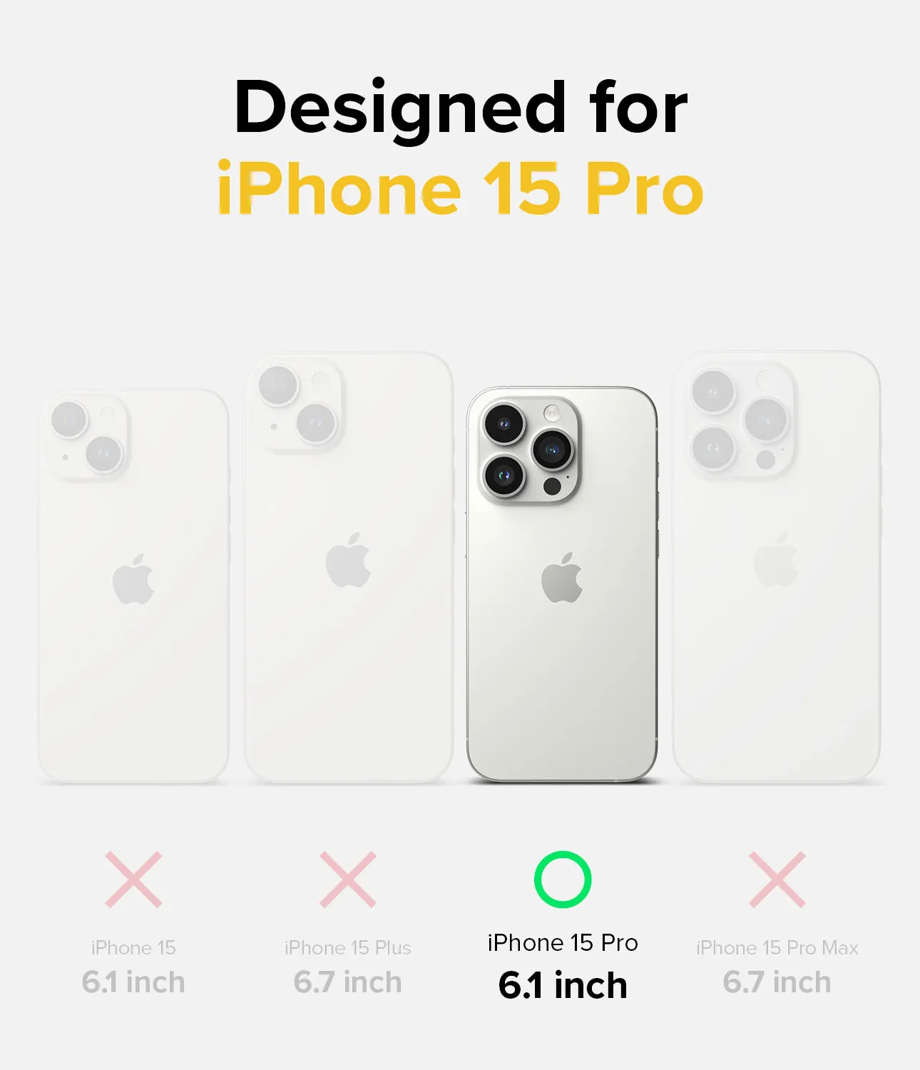 Doorbuster iPhone 15 Pro Case | Onyx Design  Last Chance!