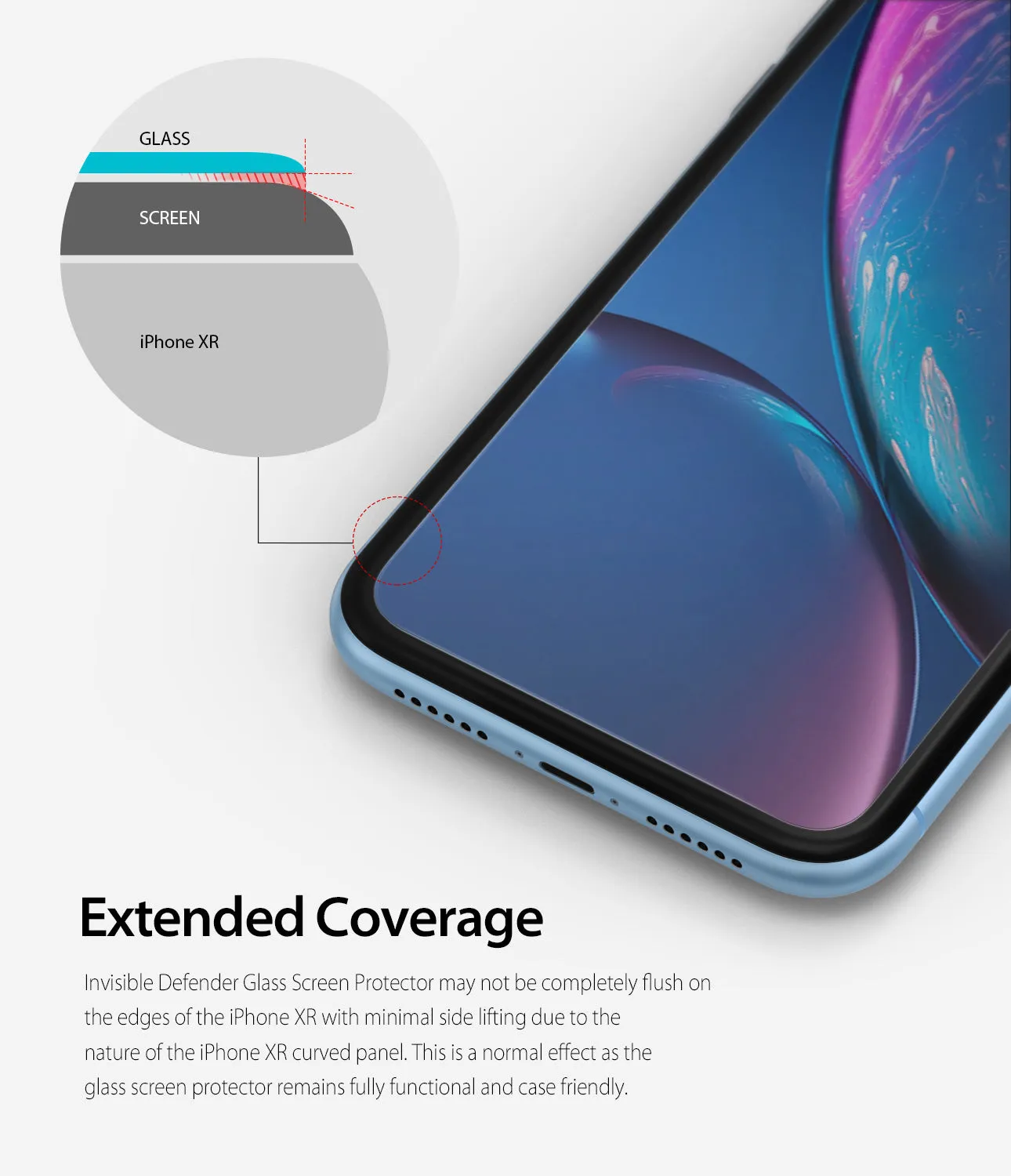 Doorbuster iPhone XR Screen Protector | Invisible Defender Glass  Limited Stock!