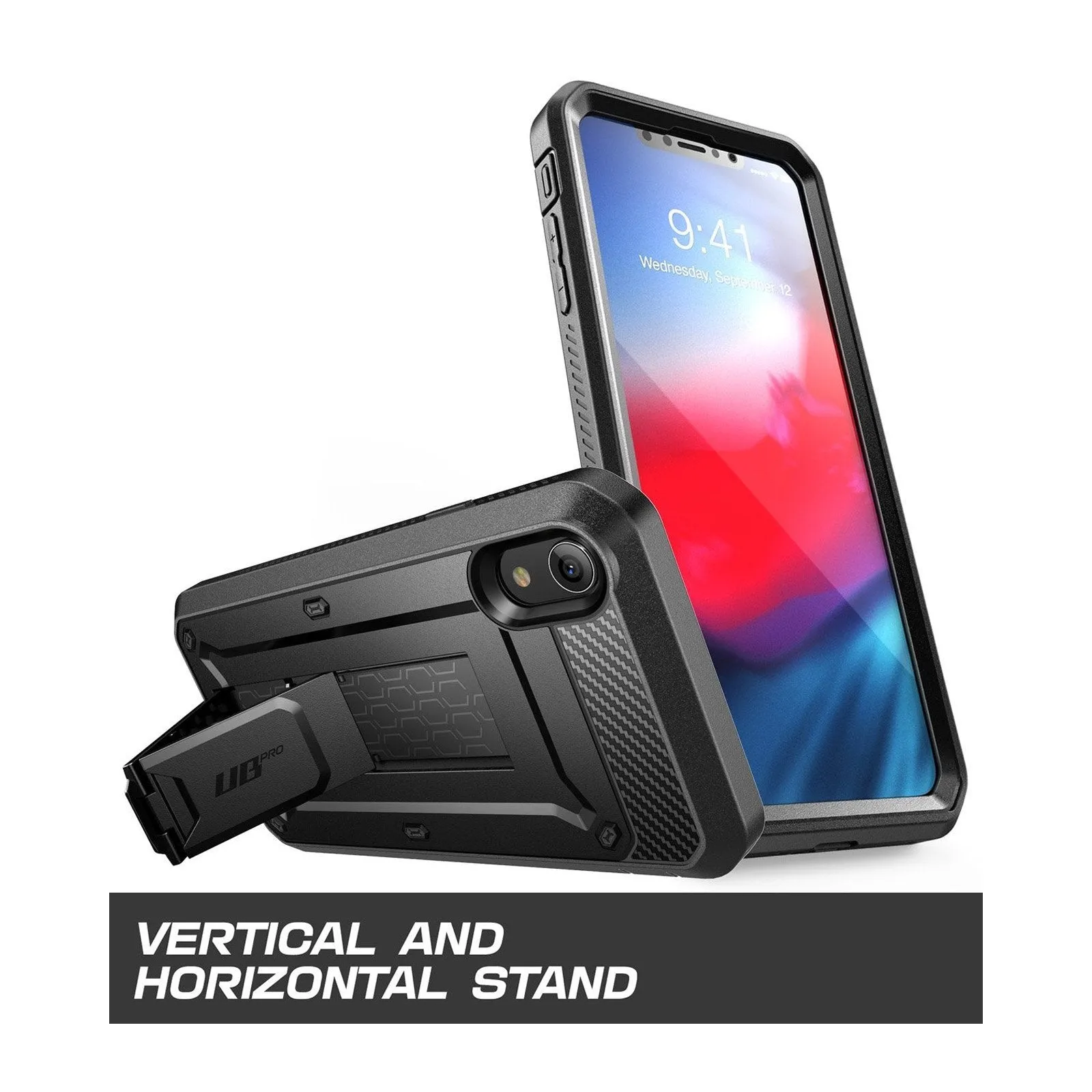 Doorbuster iPhone XR Unicorn Beetle Pro Full-Body Holster Case-Black  Limited Availability!