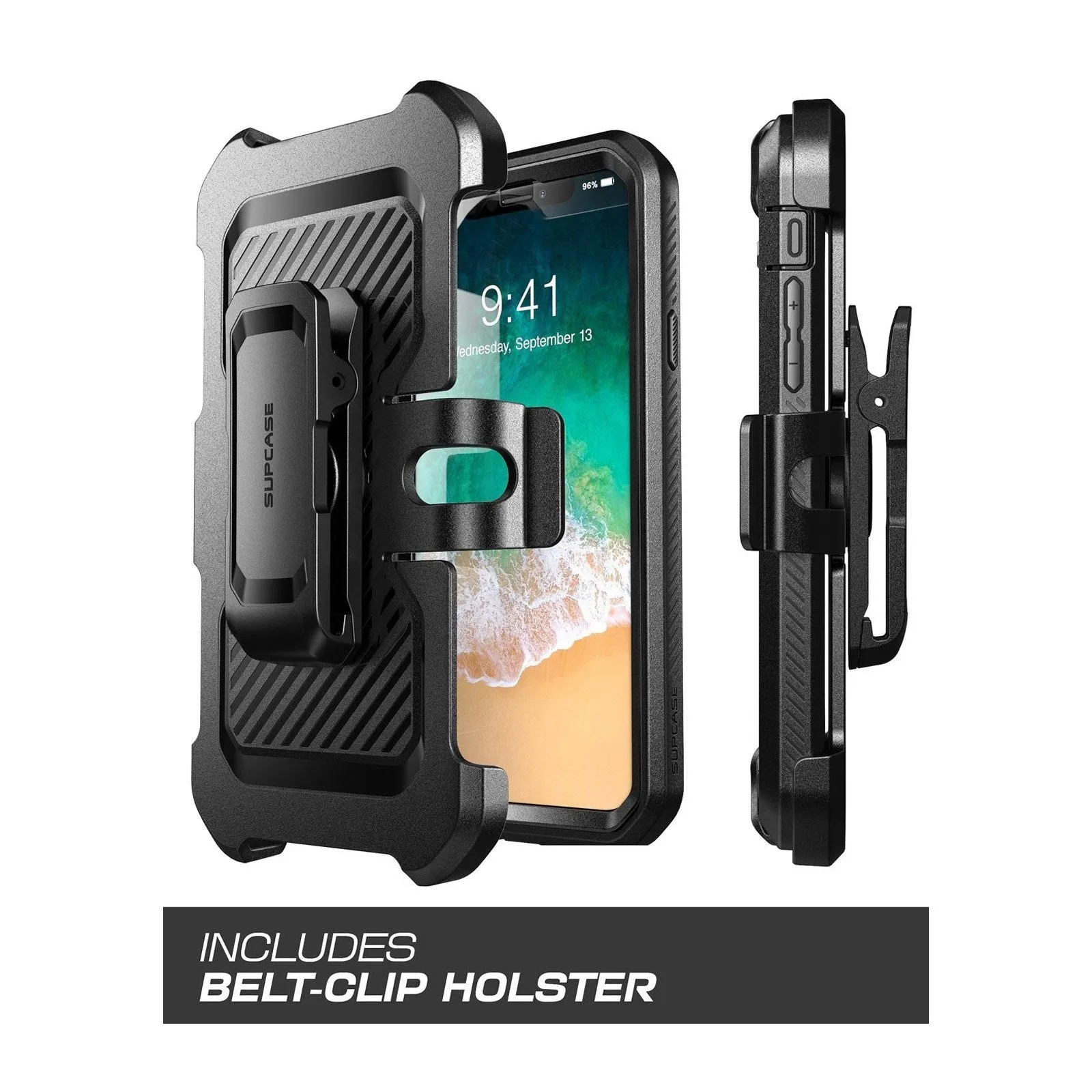Doorbuster iPhone XR Unicorn Beetle Pro Full-Body Holster Case-Black  Limited Availability!
