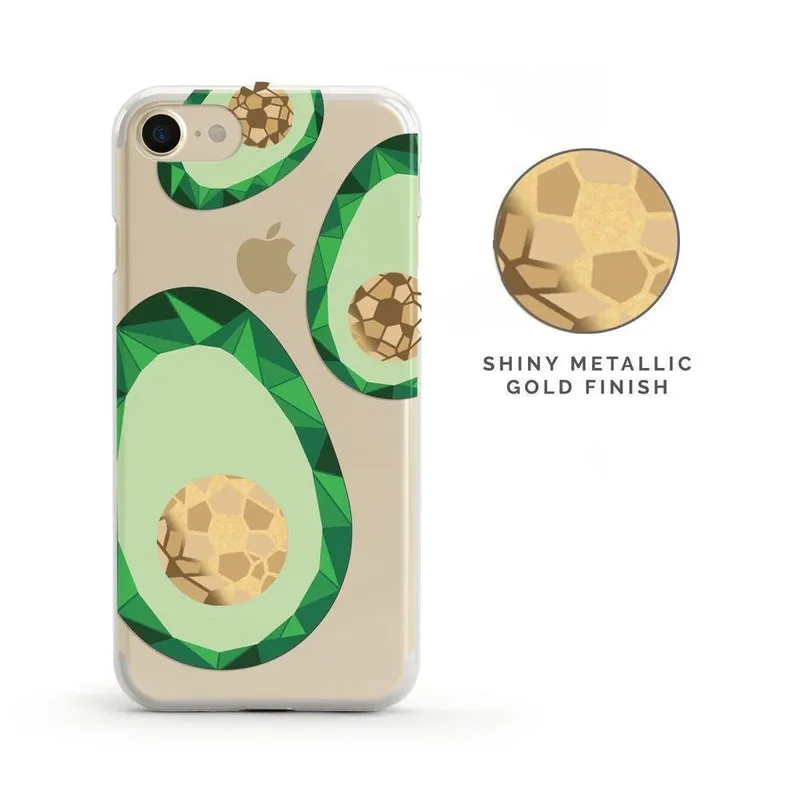 Doorbuster Just Ripe | Avocado Gold Clear Case  Limited Release!