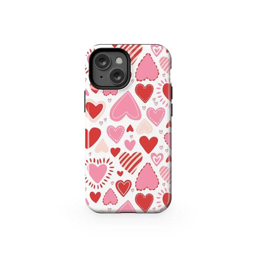 Doorbuster Love Struck | Heart Stickers Case  Going Fast!