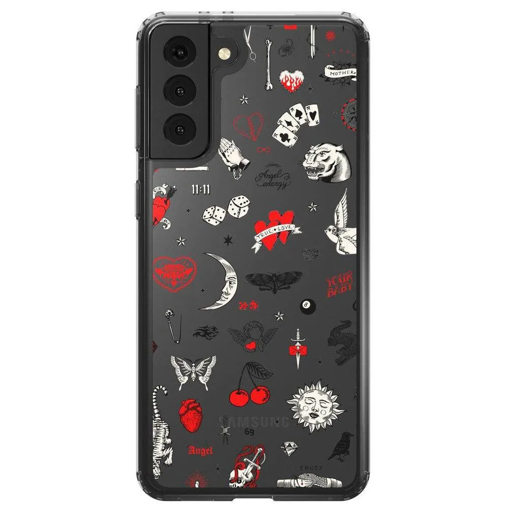 Doorbuster Not a Phase | Clear Flash Tattoo Case  Going Fast!