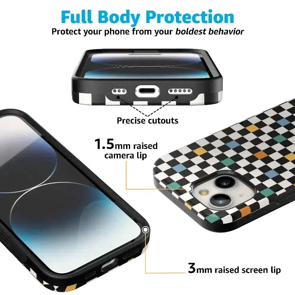 Doorbuster Old Skool | Retro Checkerboard Case  Today Only!