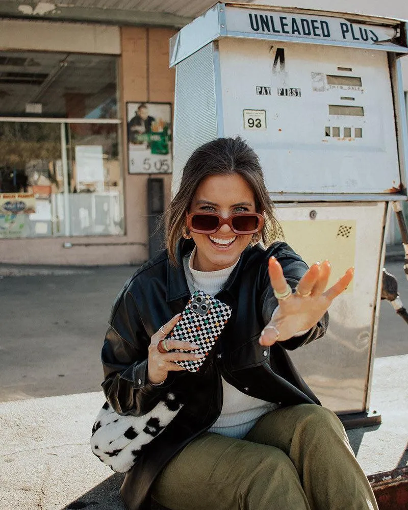 Doorbuster Old Skool | Retro Checkerboard Case  Today Only!