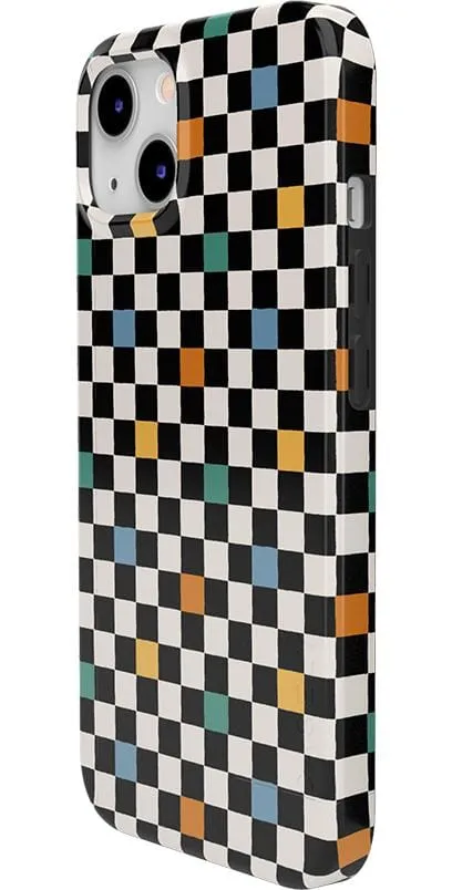 Doorbuster Old Skool | Retro Checkerboard Case  Today Only!