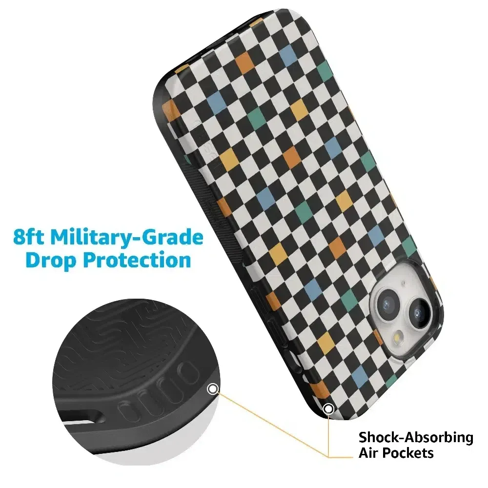 Doorbuster Old Skool | Retro Checkerboard Case  Today Only!