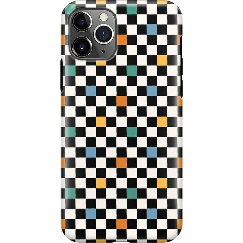 Doorbuster Old Skool | Retro Checkerboard Case  Today Only!
