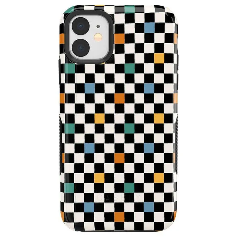 Doorbuster Old Skool | Retro Checkerboard Case  Today Only!
