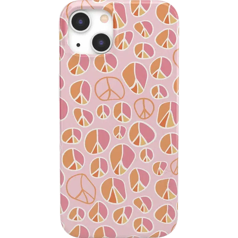 Doorbuster Peace Out | Groovy Peace Sign Case  Today Only!