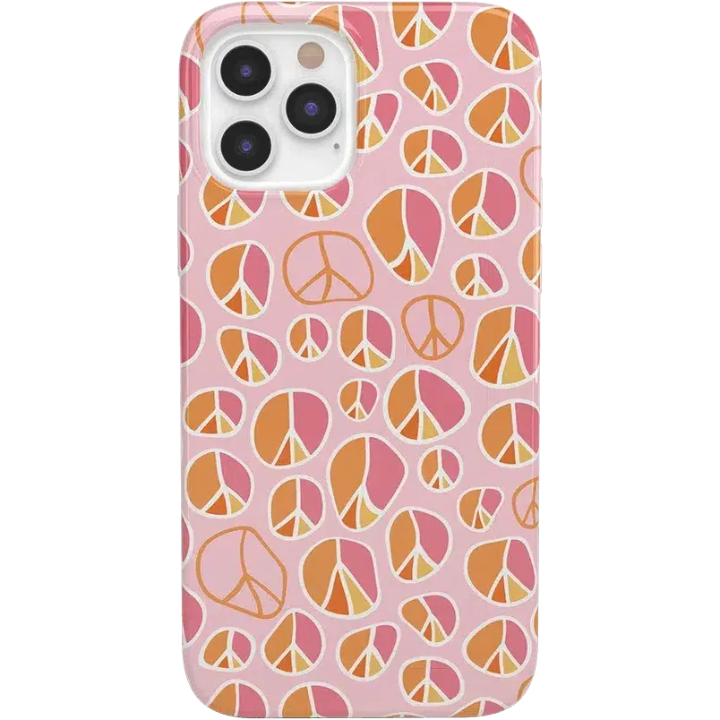 Doorbuster Peace Out | Groovy Peace Sign Case  Today Only!