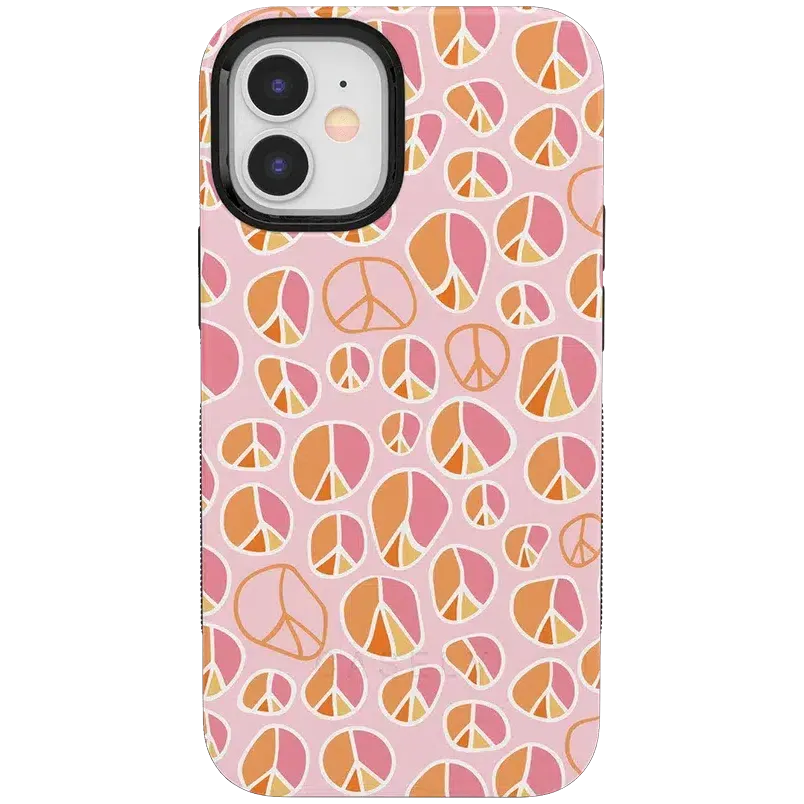 Doorbuster Peace Out | Groovy Peace Sign Case  Today Only!