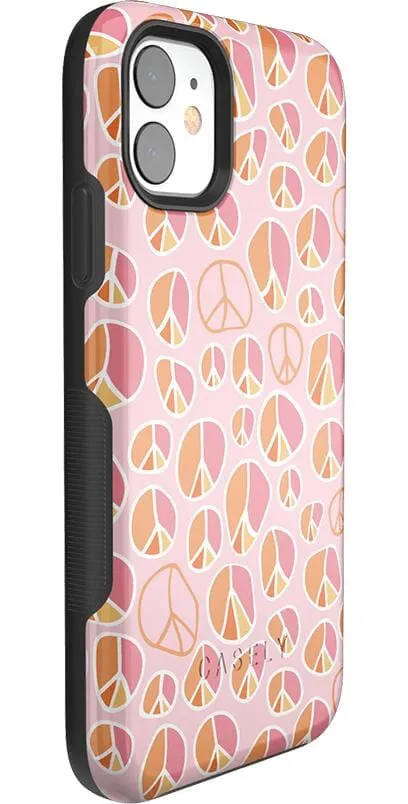 Doorbuster Peace Out | Groovy Peace Sign Case  Today Only!
