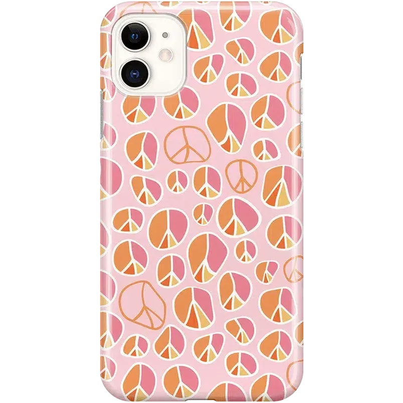 Doorbuster Peace Out | Groovy Peace Sign Case  Today Only!