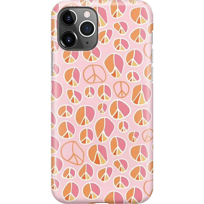 Doorbuster Peace Out | Groovy Peace Sign Case  Today Only!