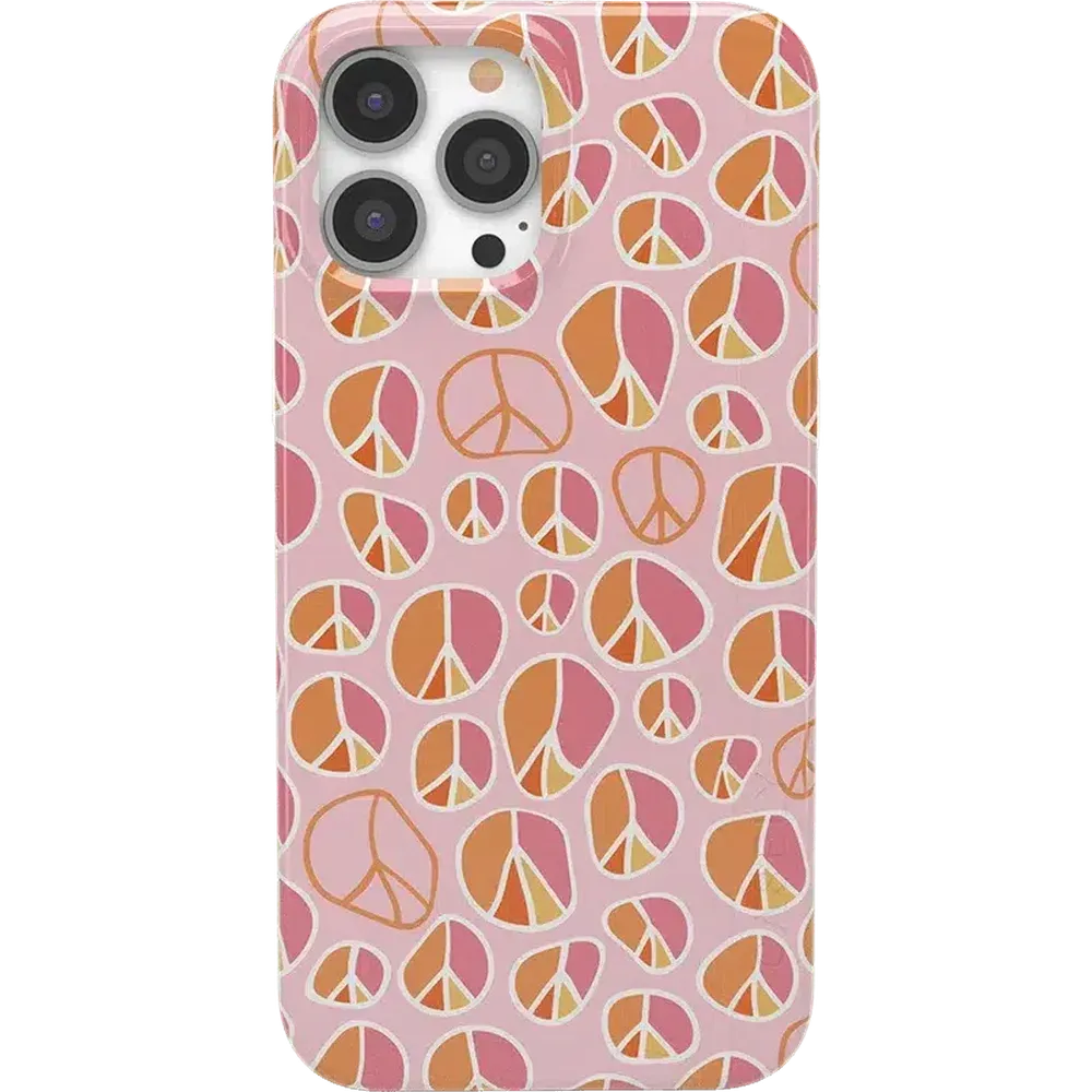 Doorbuster Peace Out | Groovy Peace Sign Case  Today Only!