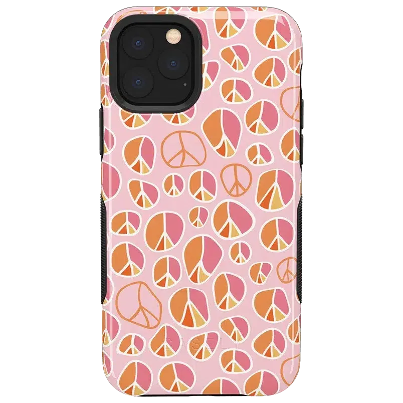 Doorbuster Peace Out | Groovy Peace Sign Case  Today Only!