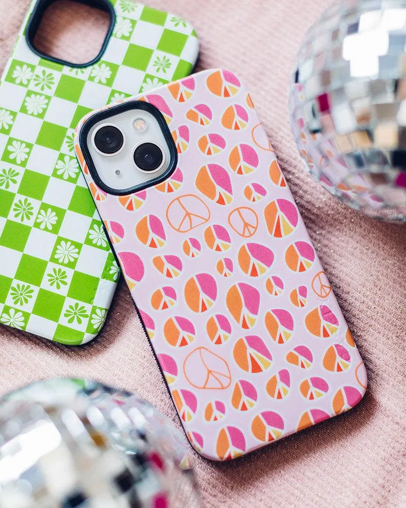 Doorbuster Peace Out | Groovy Peace Sign Case  Today Only!