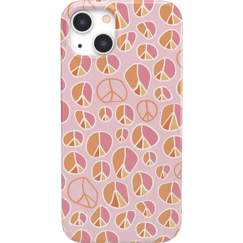 Doorbuster Peace Out | Groovy Peace Sign Case  Today Only!