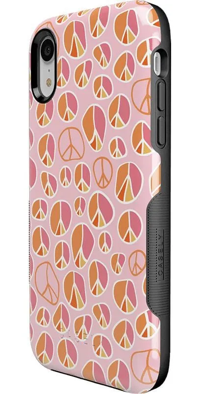 Doorbuster Peace Out | Groovy Peace Sign Case  Today Only!