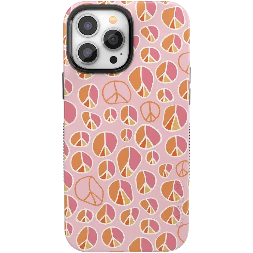 Doorbuster Peace Out | Groovy Peace Sign Case  Today Only!