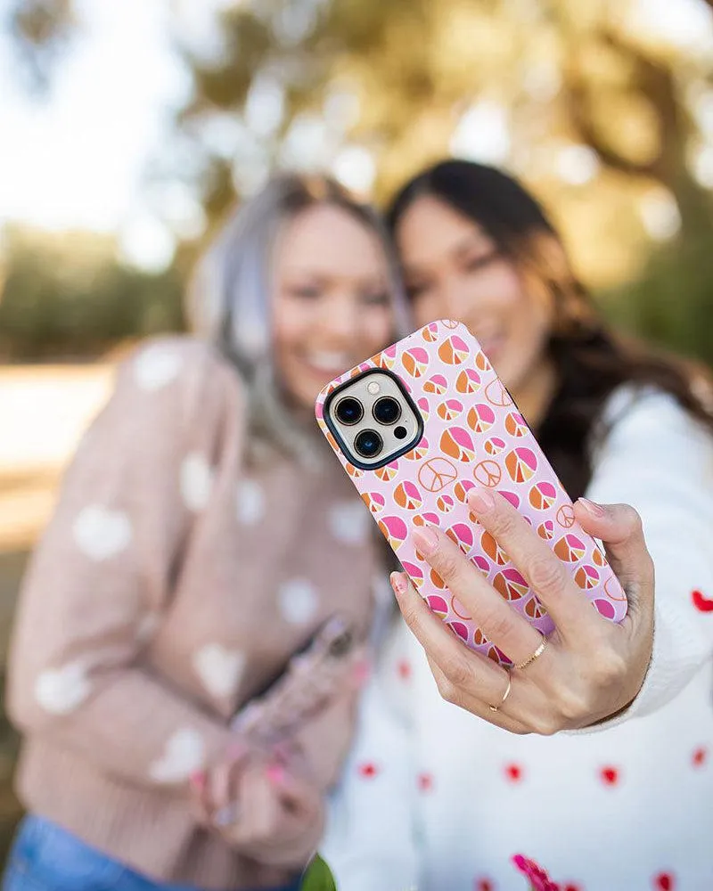 Doorbuster Peace Out | Groovy Peace Sign Case  Today Only!