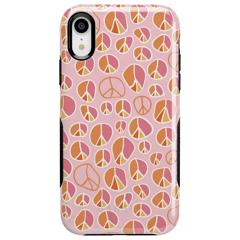 Doorbuster Peace Out | Groovy Peace Sign Case  Today Only!