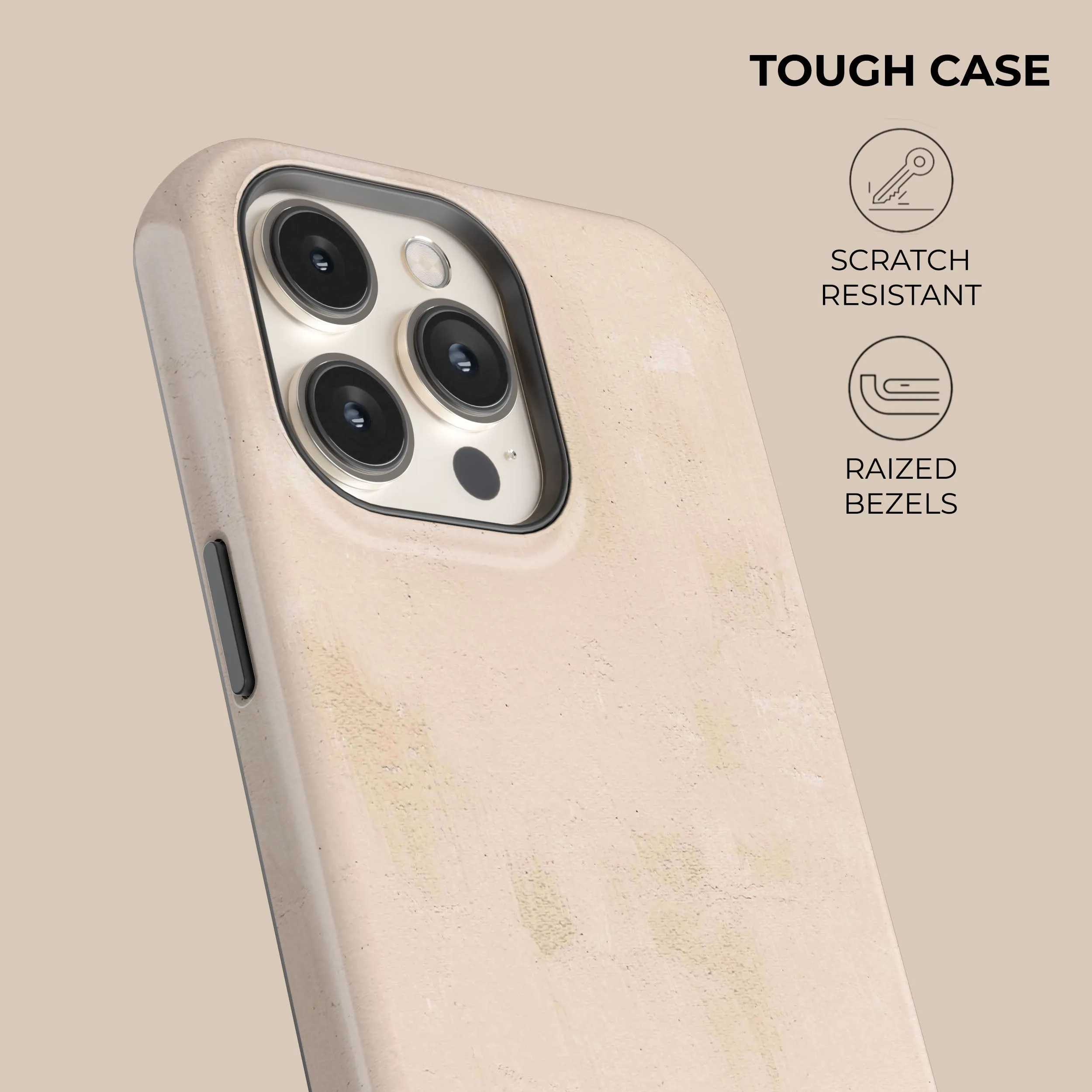 Doorbuster Rose Beige Clay Phone Case  Limited Stock!