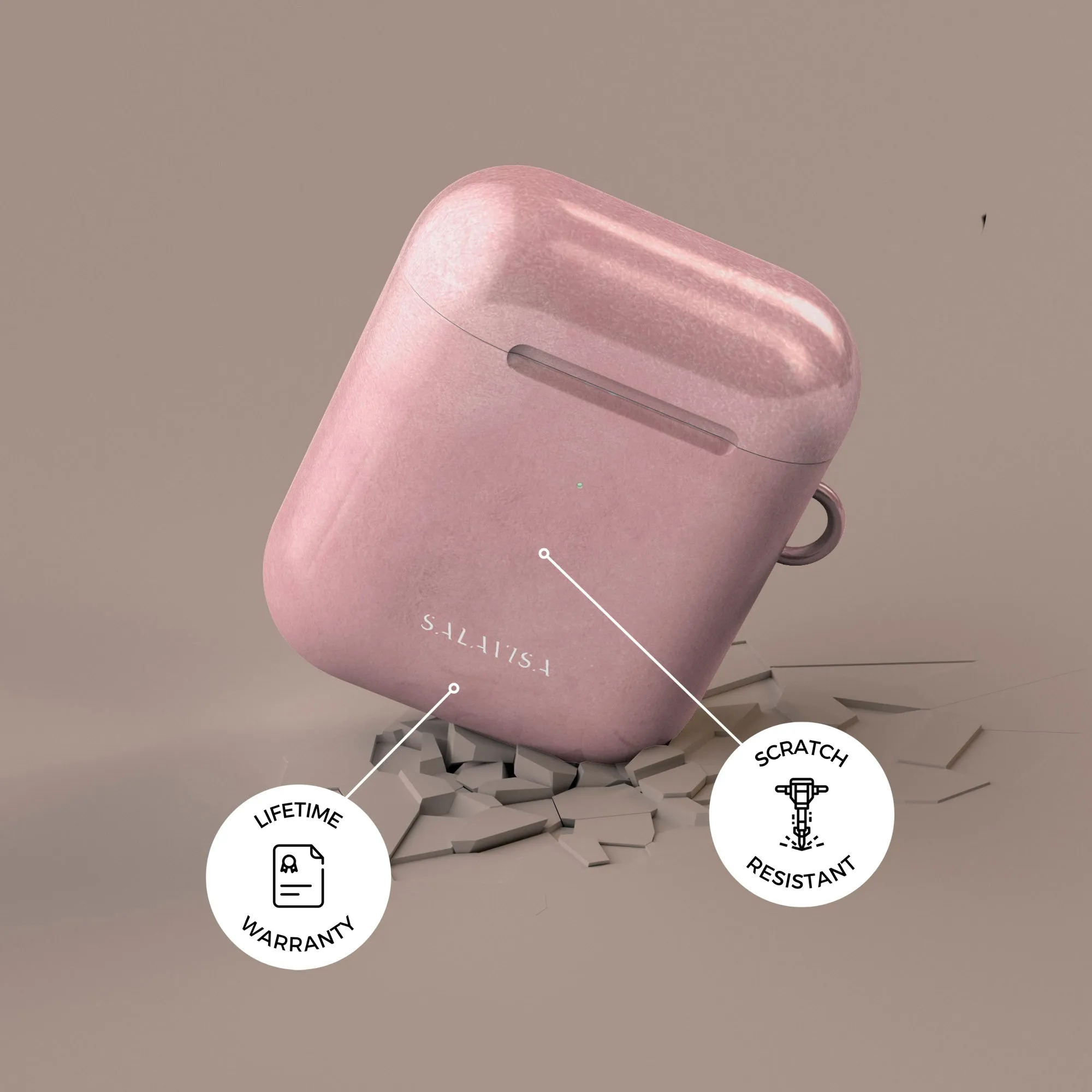 Doorbuster Rose Pink Watercolor AirPods Case  Limited Release!