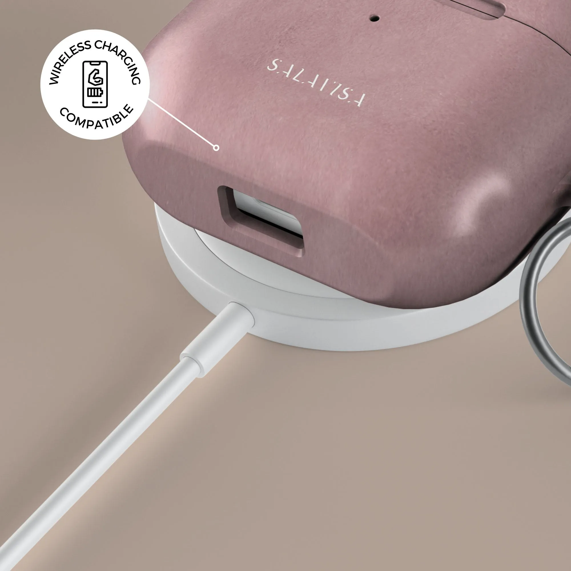 Doorbuster Rose Pink Watercolor AirPods Case  Limited Release!