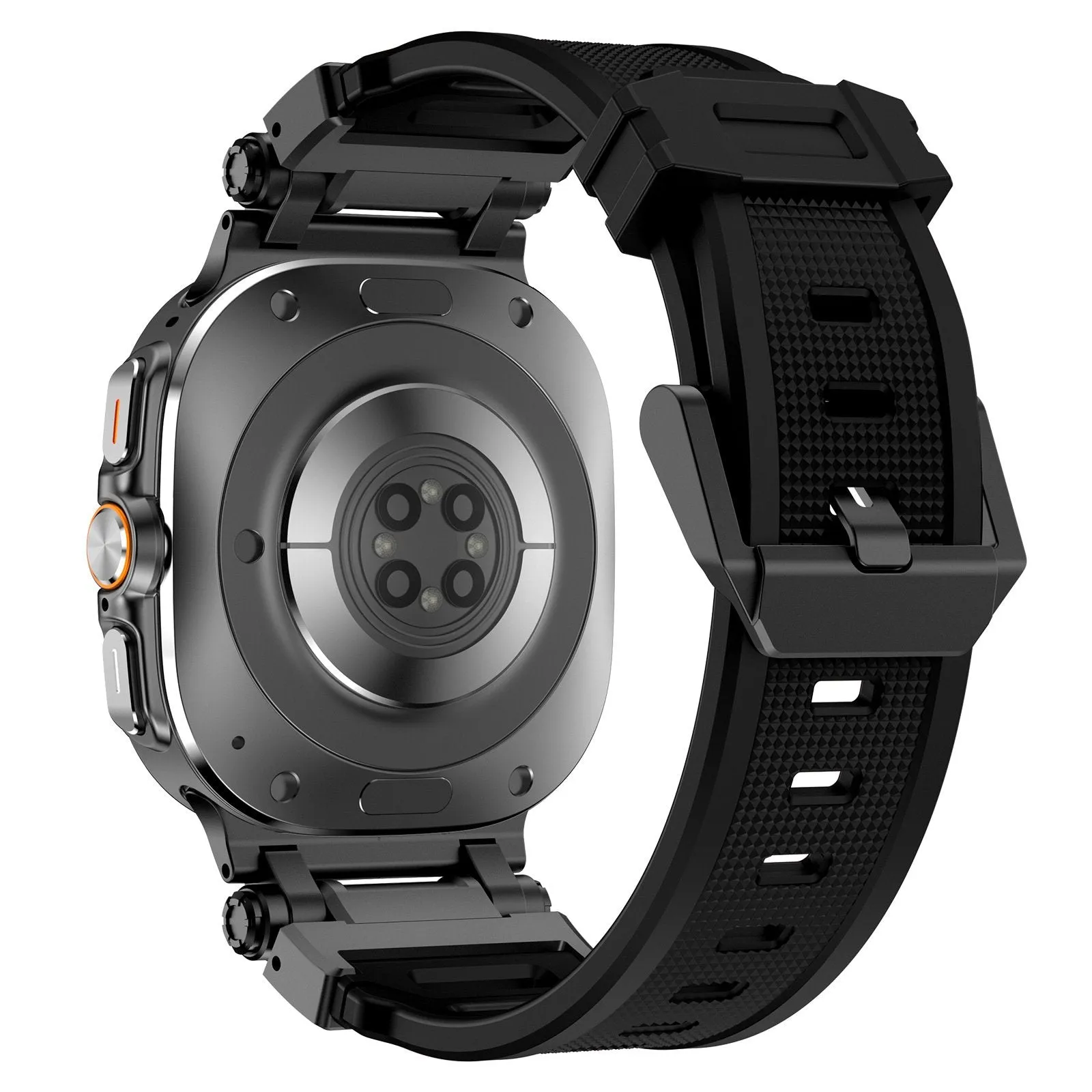 Doorbuster Samsung Galaxy Watch Ultra 'Explorer' TPU Strap (Black with Black)  Last Chance!