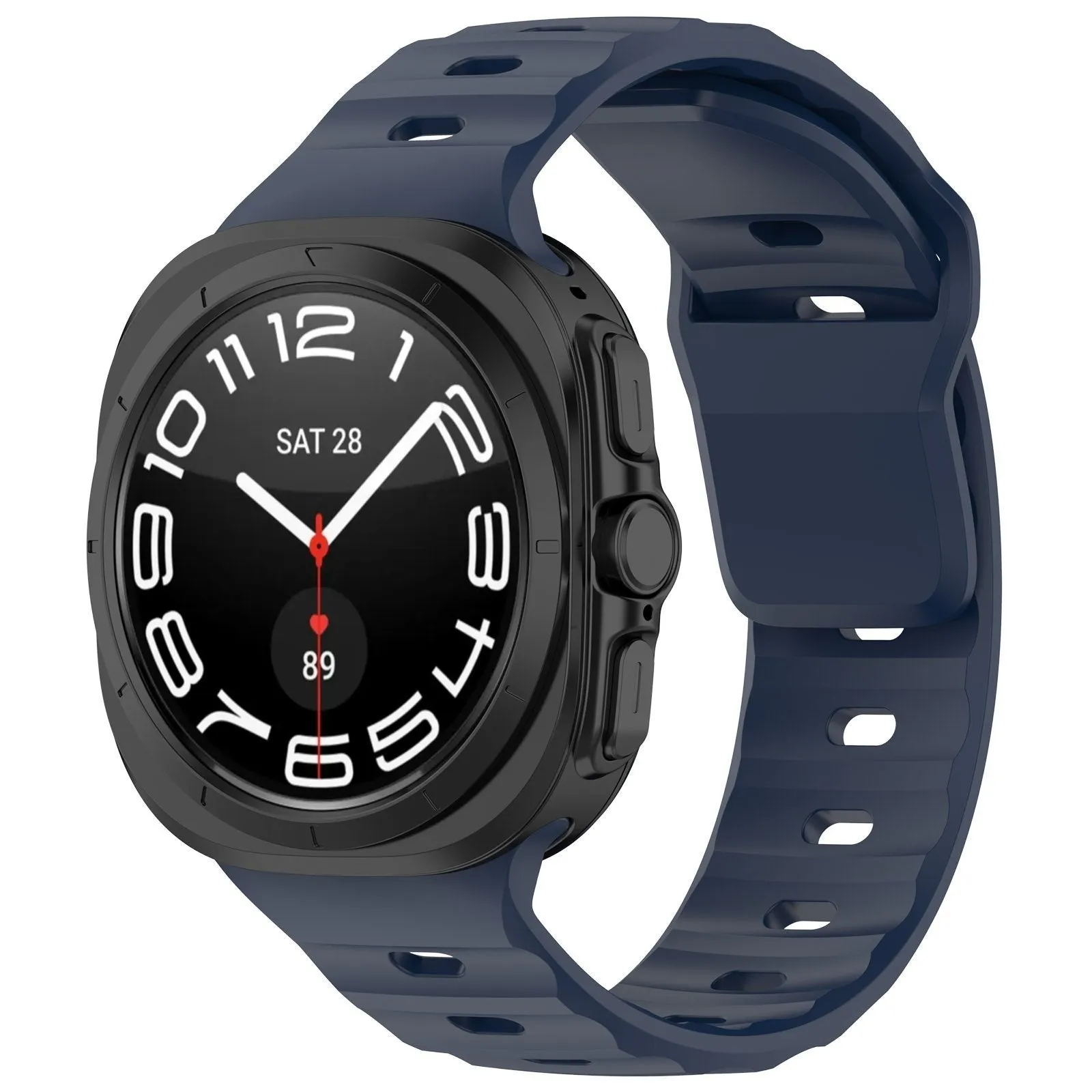 Doorbuster Samsung Galaxy Watch Ultra Outdoor Silicone Strap (Dark Blue)  Dont Miss Out!