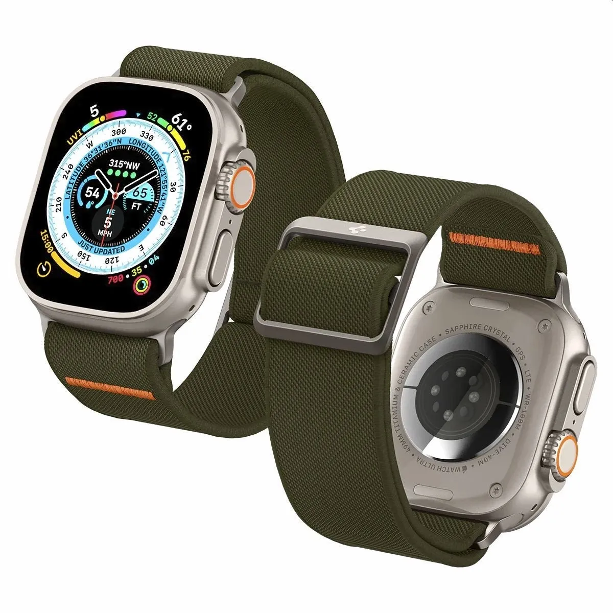 Doorbuster Spigen Apple Watch Lite Ultra Strap (Dark Green)  Dont Miss Out!