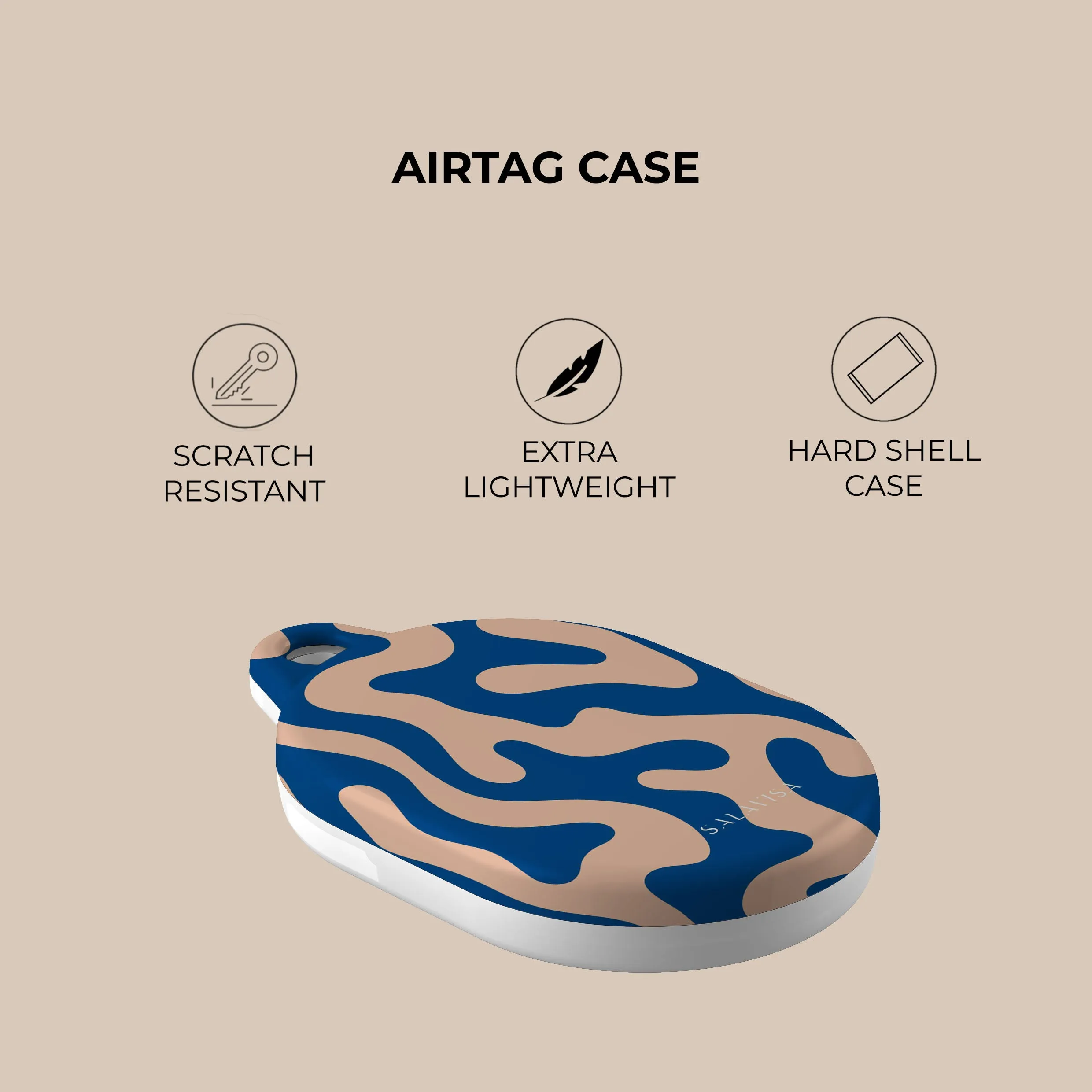 Doorbuster Summer Paths AirTag Holder  Almost Gone!