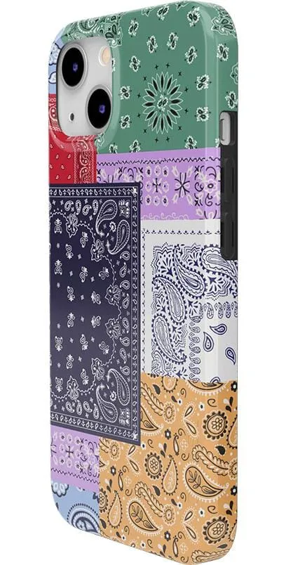 Doorbuster Swatch It Up | Patchwork Bandana Case  Limited Stock!