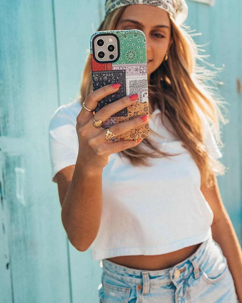 Doorbuster Swatch It Up | Patchwork Bandana Case  Limited Stock!