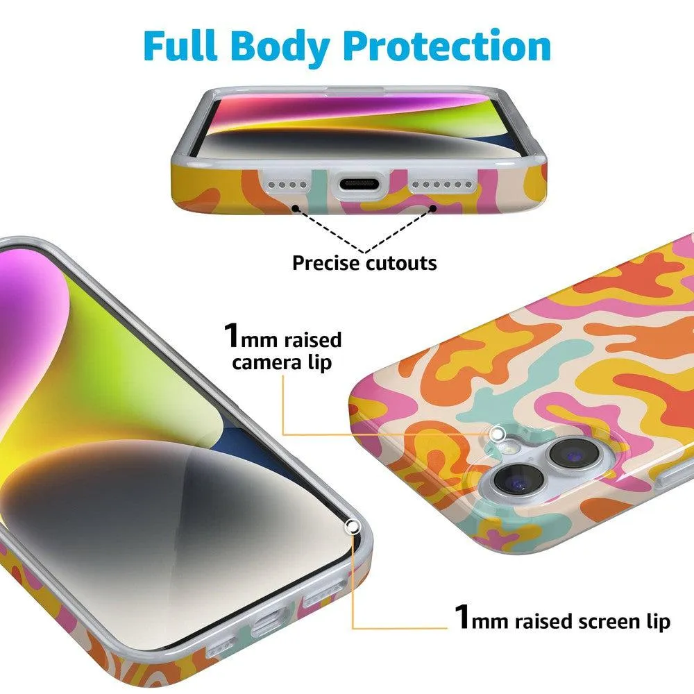 Doorbuster Tropical Color Splash | Abstract Retro Case  Dont Miss Out!