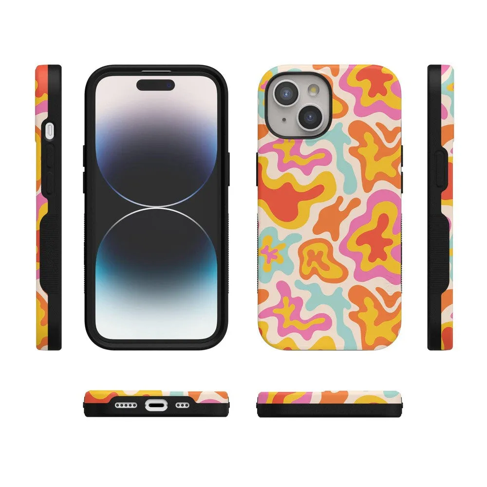 Doorbuster Tropical Color Splash | Abstract Retro Case  Dont Miss Out!