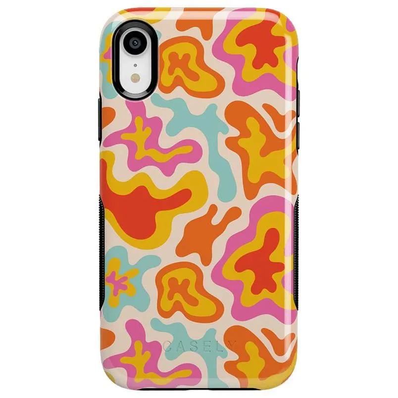 Doorbuster Tropical Color Splash | Abstract Retro Case  Dont Miss Out!