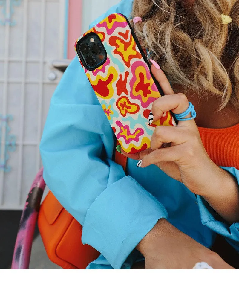 Doorbuster Tropical Color Splash | Abstract Retro Case  Dont Miss Out!