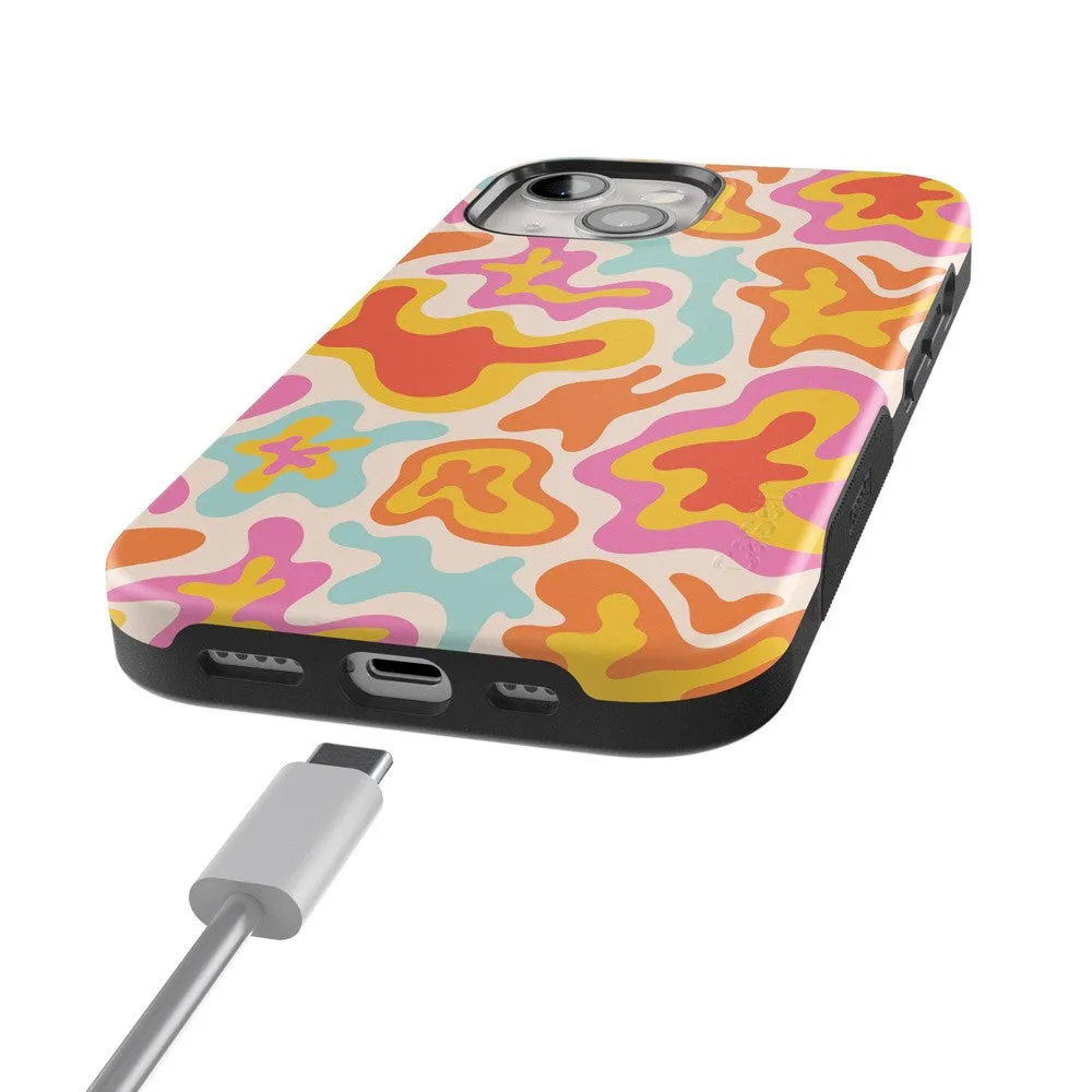 Doorbuster Tropical Color Splash | Abstract Retro Case  Dont Miss Out!