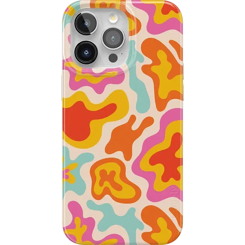 Doorbuster Tropical Color Splash | Abstract Retro Case  Dont Miss Out!