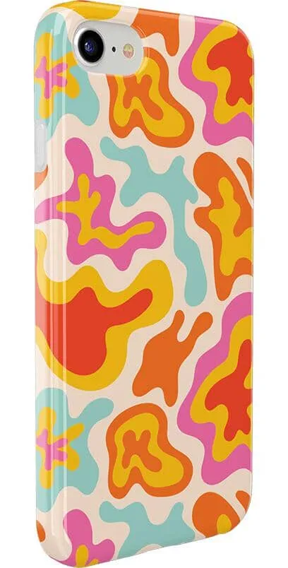 Doorbuster Tropical Color Splash | Abstract Retro Case  Dont Miss Out!