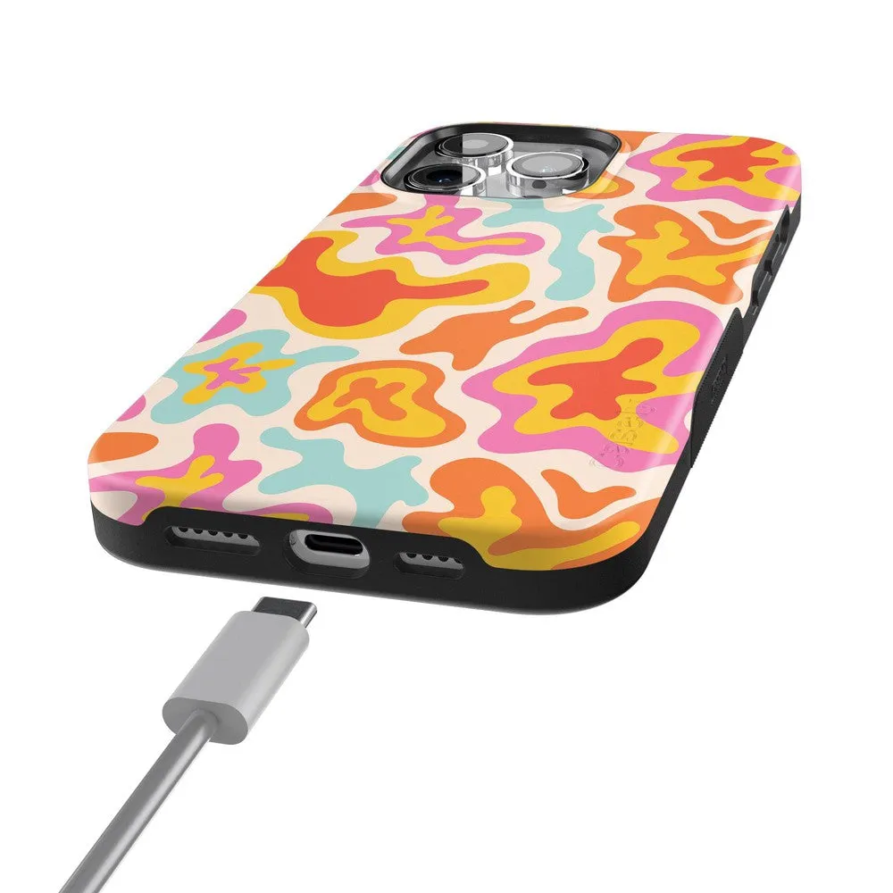 Doorbuster Tropical Color Splash | Abstract Retro Case  Dont Miss Out!