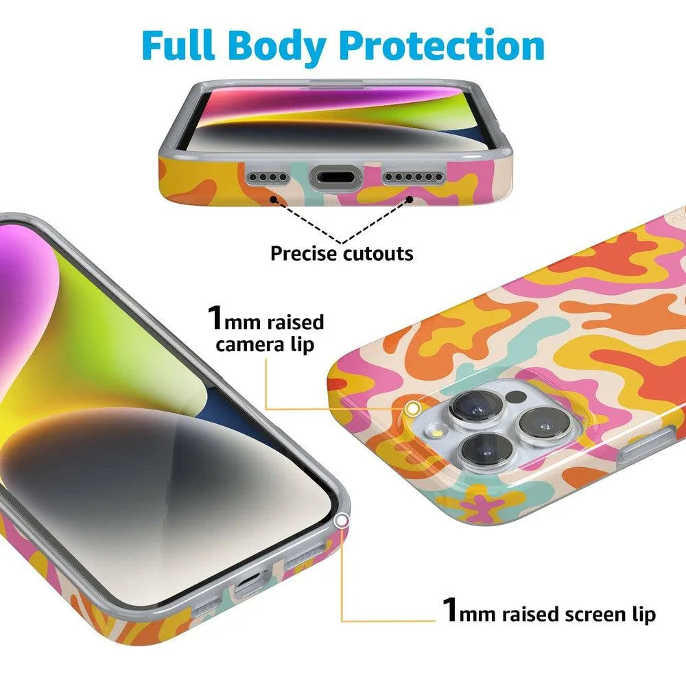 Doorbuster Tropical Color Splash | Abstract Retro Case  Dont Miss Out!