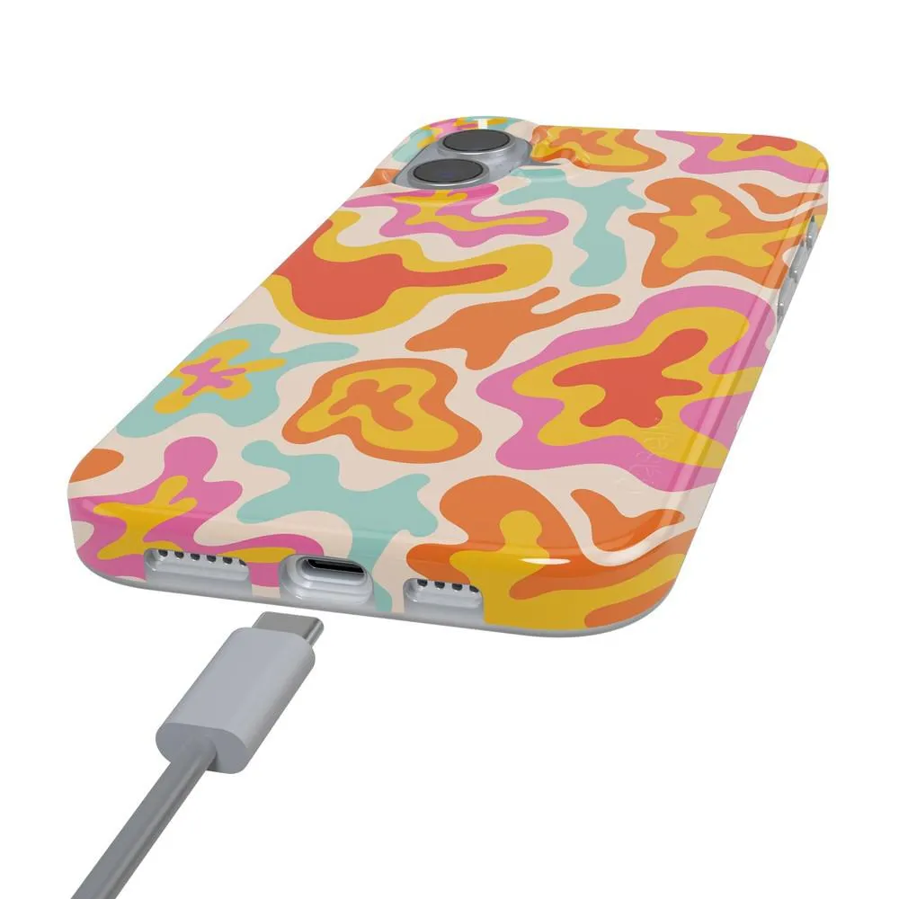 Doorbuster Tropical Color Splash | Abstract Retro Case  Dont Miss Out!