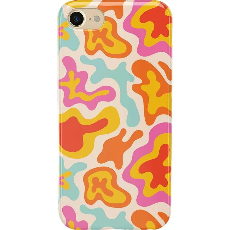 Doorbuster Tropical Color Splash | Abstract Retro Case  Dont Miss Out!