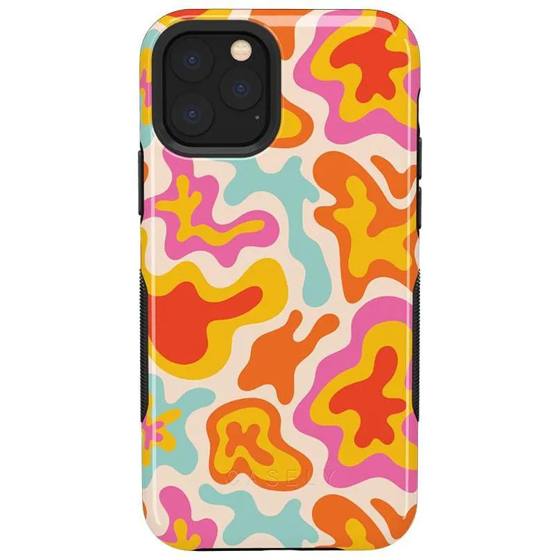 Doorbuster Tropical Color Splash | Abstract Retro Case  Dont Miss Out!