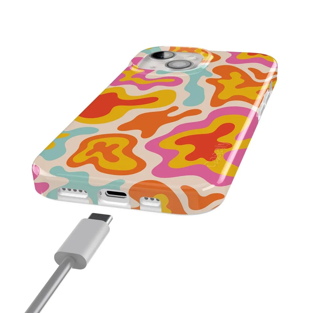 Doorbuster Tropical Color Splash | Abstract Retro Case  Dont Miss Out!